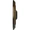 Ekena Millwork Saverne Ceiling Medallion, Hand-Painted Brass, 18 1/2"W x 13 1/2"H x 1 7/8"P CM18SABRS - alternate 2